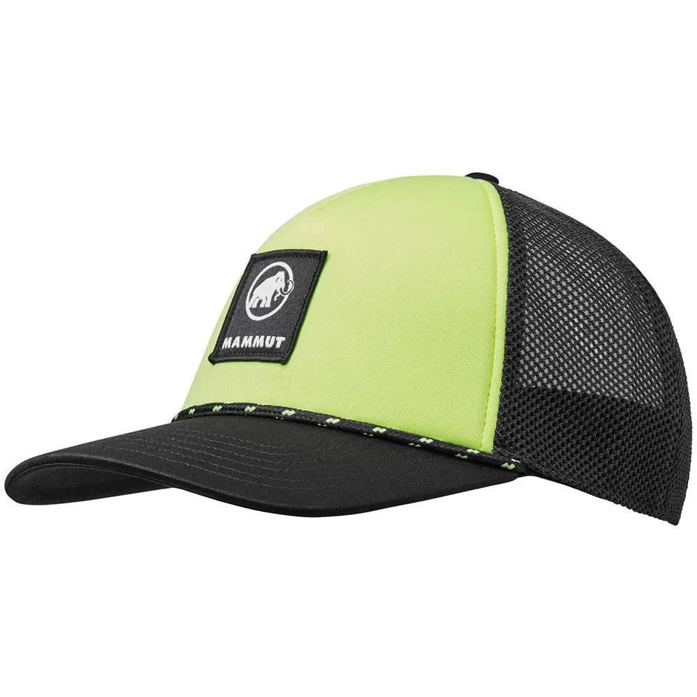 [해외]마무트 Crag Logo 모자 4141357210 Black / Neo Lime