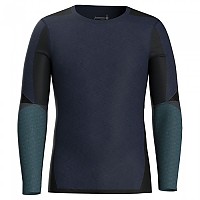 [해외]스마트울 Intraknit Merino 200 Colorblock 긴팔 베이스 레이어 7140817129 Deep Navy / Twilight