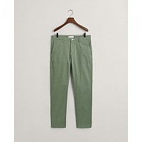 [해외]간트 Sunfaded Slim Fit 치노 팬츠 140872253 Kalamata Green