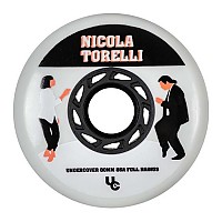 [해외]UNDERCOVER WHEELS Uc movies nicola torelli 스케이트 바퀴 4 단위 14141247247 White / Black