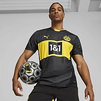 [해외]푸마 BVB Borrussia Dortmund Away 반팔 티셔츠 3140939543 Black / Faster Yellow