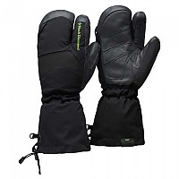 [해외]블랙 다이아몬드 Alpine 3 Finger 장갑 4141238511 Black / Carbon