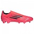 [해외]아디다스 F50 League Laceless FG/MG 축구화 3141105169 Turbo / Aurora Black / Platin Met S16