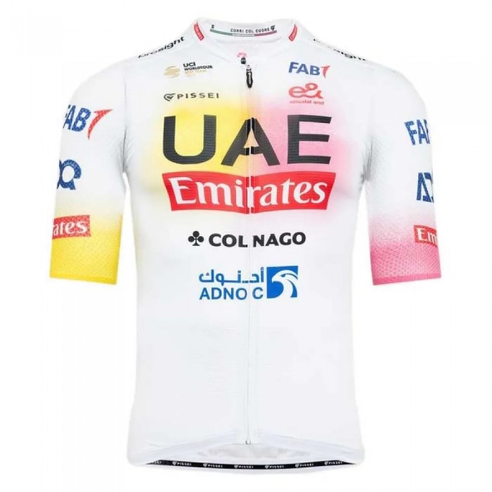 [해외]피세이 UAE 팀 Emirates Magistrale Official Giro+Tour 반팔 저지 1141393344 Multicolor