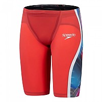 [해외]스피도 Fastskin LZR Pure Intent 2.0 jammer 6141025852 Flame Red / Picton Blue / Snow Reflective