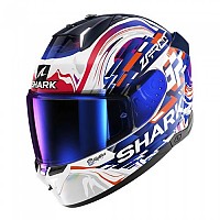 [해외]샤크 Skwal I3 Replica Zarco GP De Fce 풀페이스 헬멧 9141412489 White / Violet / Blue