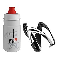 [해외]엘리트 CEO Kit 물병 홀더 350ml 1141403314 Black / Clear Red