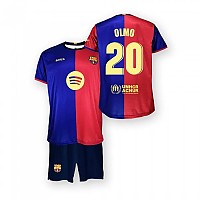 [해외]FC BARCELONA 24/25 20 Dani Olmo Home 주니어 세트 3141409808 Red / Blue