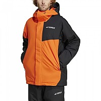 [해외]아디다스 테렉스 Multi 2L 레인.Rdy Insulated 자켓 4141082301 Semi Impact Orange / Black