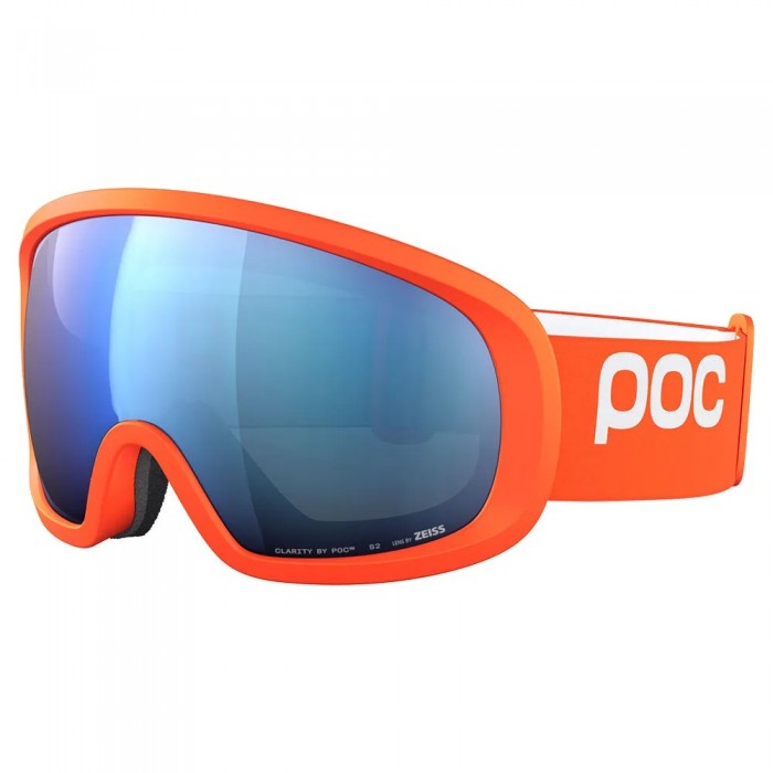 [해외]POC Fovea Mid WF 스키 고글 5141564198 Zink Orange / Partly Sunny Blue