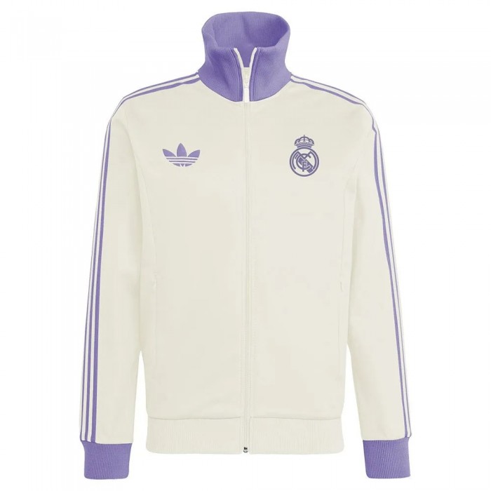 [해외]아디다스 Real Madrid 트랙 자켓 12141125141 Wonder White / Magic Lilac