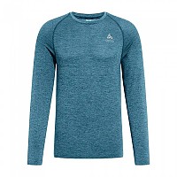 [해외]오들로 Crew Essential Seamless 긴팔 티셔츠 7140799489 Dark Sapphire Melange