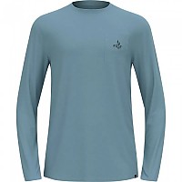 [해외]오들로 Merino 200 Pocket 긴팔 베이스 레이어 7140799646 Provincial Blue