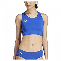 [해외]아디다스 Adizero Essentials Crop 스포츠 탑 141585123 Team Royal Blue