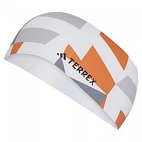 [해외]아디다스 테렉스 Climacool Graphic 헤드밴드 4141580400 White / Semi Impact Orange / Black