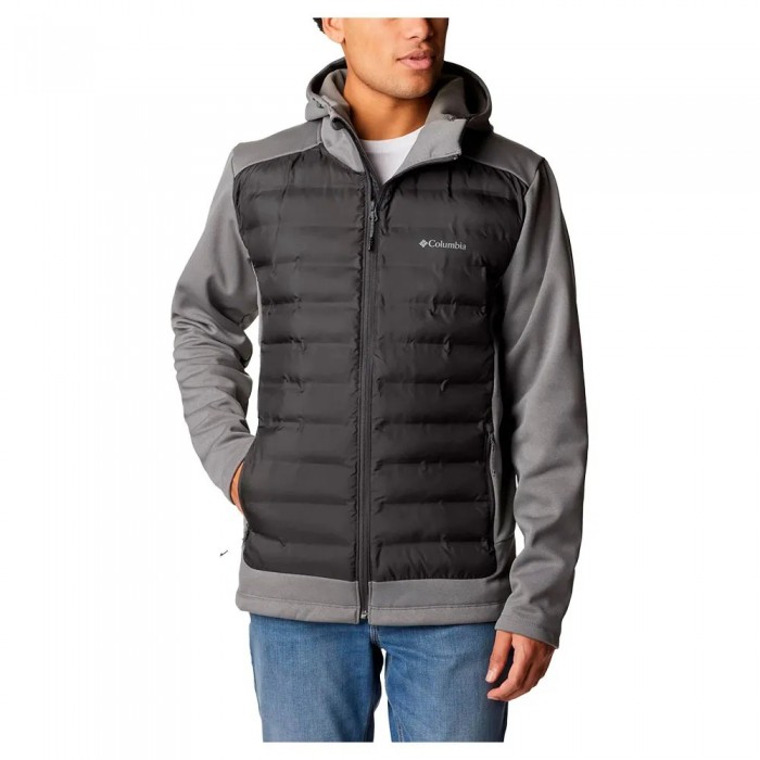 [해외]컬럼비아 Out-Shield™ Insulated 풀지퍼 스웨트셔츠 4141623216 City Grey / Shark Heather