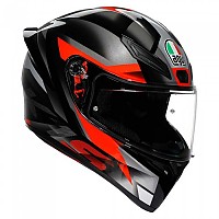 [해외]AGV K1 S 풀페이스 헬멧 9141295554 Fastlap Black / Grey / Red