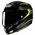 [해외]HJC RPHA 12 Carbon Keres 풀페이스 헬멧 9141564018 Black / Yellow Fluor