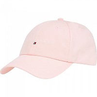 [해외]타미 진 Linear Logo 6 Panel 모자 141679405 Delicate Pink