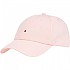 [해외]타미 진 Linear Logo 6 Panel 모자 141679405 Delicate Pink