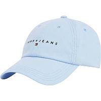 [해외]타미 진 Linear Logo 6 Panel 모자 141679407 Sweet Blue