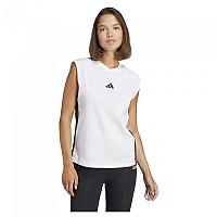 [해외]아디다스 Essentials 3 Stripes Cotton Lifestyle Tank 탑 141585248 White / Black