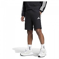 [해외]아디다스 Essentials 3 Stripes 플리스 반바지 141566215 Black / White