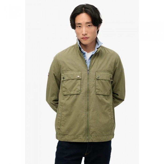 [해외]슈퍼드라이 Essentials 자켓 141663240 Olive Khaki