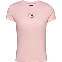 [해외]타미 진 Essential Logo 2 Slim Fit 반팔 티셔츠 141679379 Precious Pink