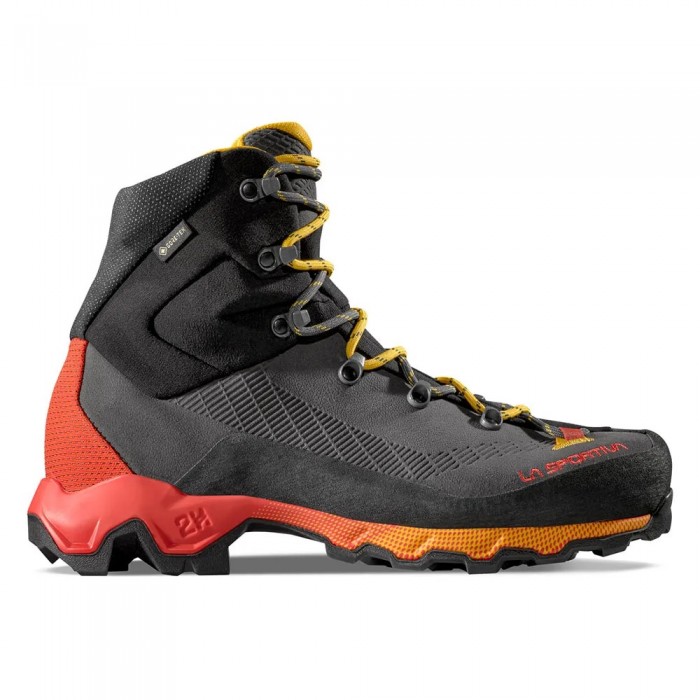 [해외]라 스포르티바 Aequilibrium Trek GTX 등산화 4141564968 Carbon / Yellow