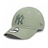 [해외]뉴에라 League ESS 9Forty New York Yankees 주니어 모자 141490936 Green Pastel