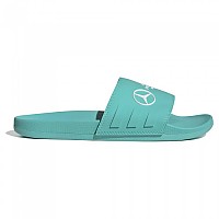 [해외]아디다스 AMG Mercedes Adilette Comfort 슬리퍼 141603915 Semi Mint Rush / Cloud White / Semi Mint Rush