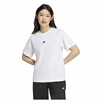 [해외]아디다스 Essentials Small Logo Cotton 반팔 티셔츠 141516211 White / Black